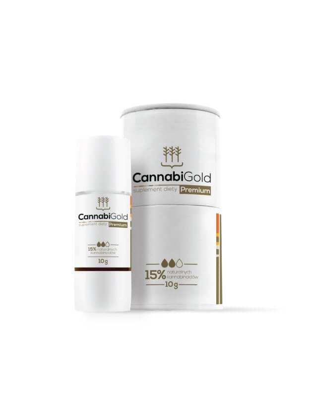 Olej CannabiGold Premium 15% 10g