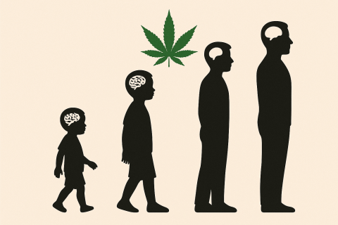 mózg nastolatka marihuana konopie