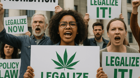 65% Amerykanów popiera legalizację marihuany na poziomie federalnym