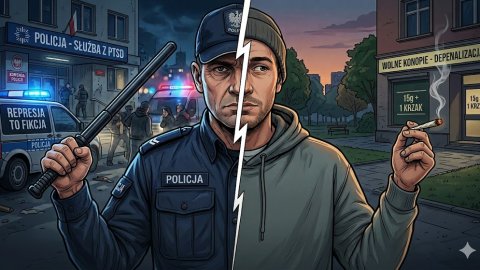 Mundur nie izoluje od rzeczywistości. O hipokryzji, która pęka na komisariatach